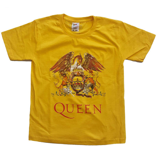 Queen Kids T-Shirt Classic Crest - Zhivago Gifts