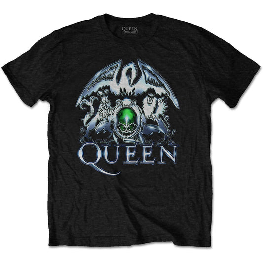 Queen Official Shirt Metal Crest