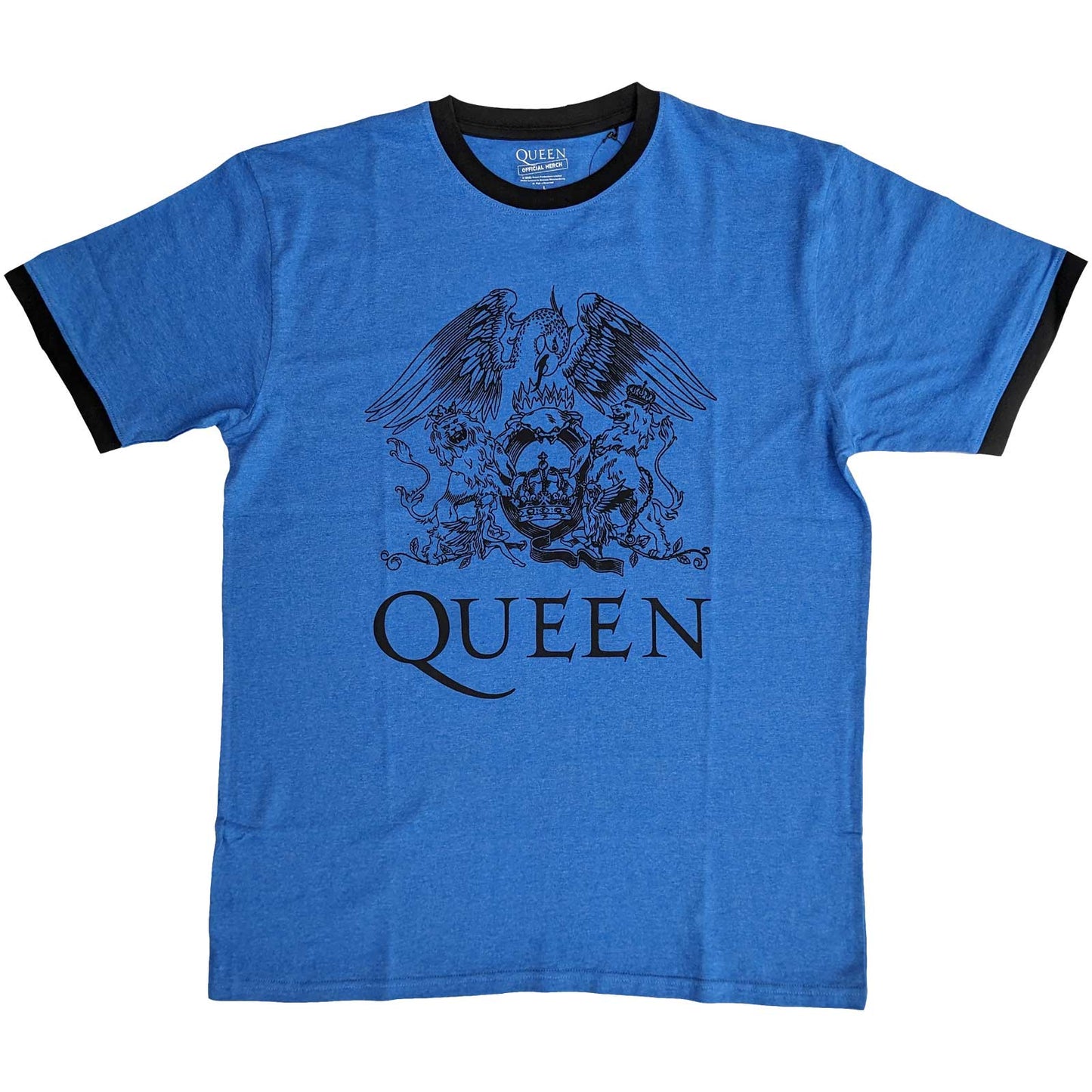 Queen Ringer T-Shirt Crest Logo