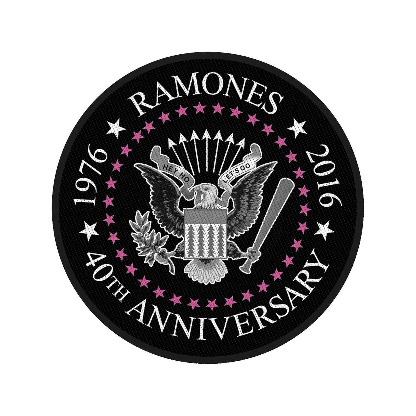 Ramones Patch 40th Anniversary - Zhivago Gifts