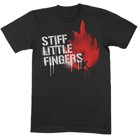 Stiff Little Fingers T-Shirt Graffiti - Zhivago Gifts