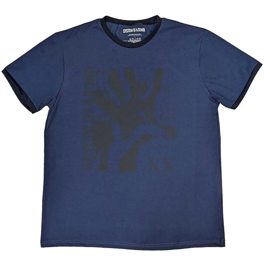 System Of A Down Ringer T-Shirt: Intoxicated - Zhivago Gifts