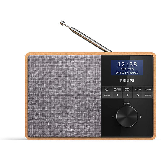 Philips TAR5505/10 Radio Portable Digital Black - Zhivago Gifts