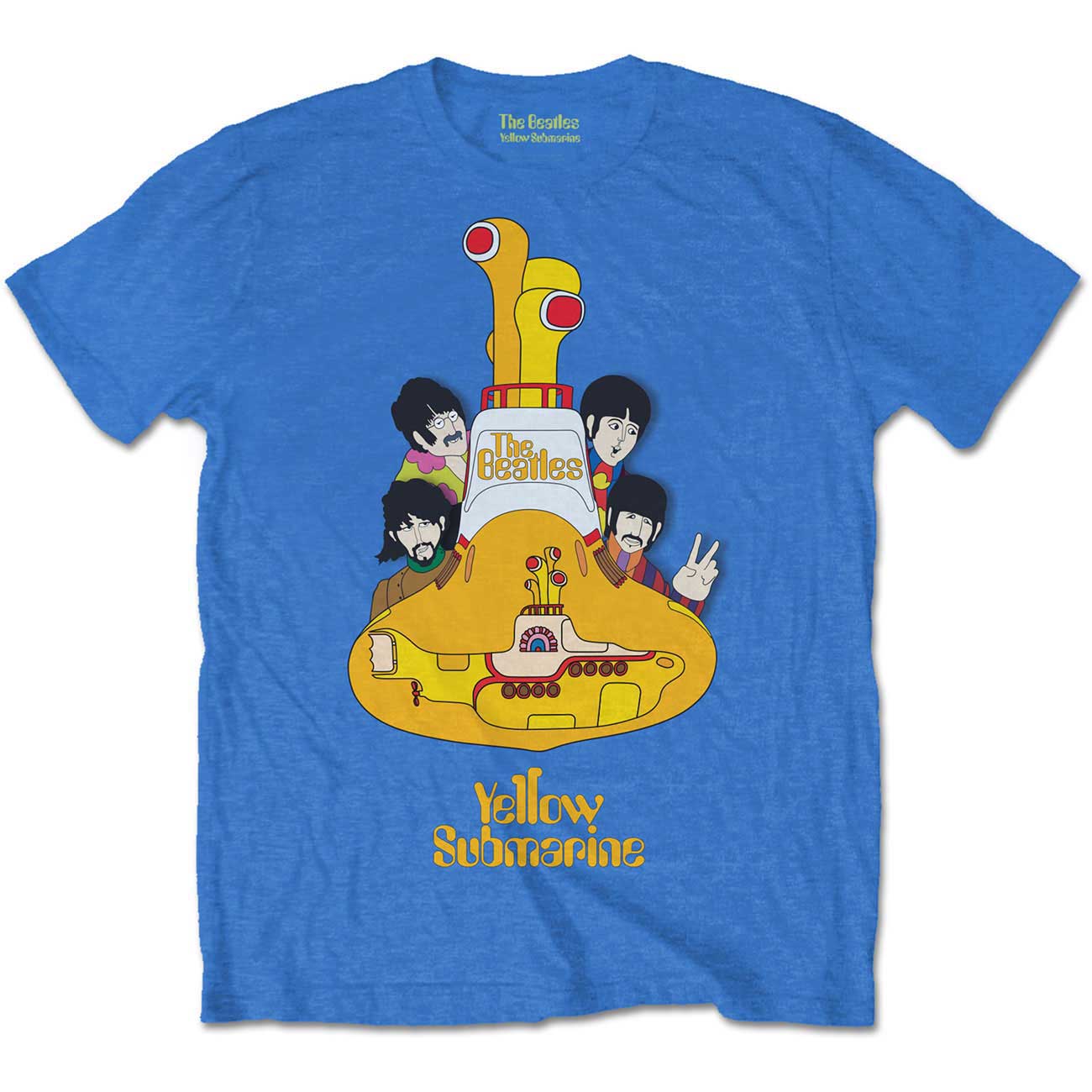 The Beatles Kids T-Shirt Yellow Submarine Sub Sub - Zhivago Gifts