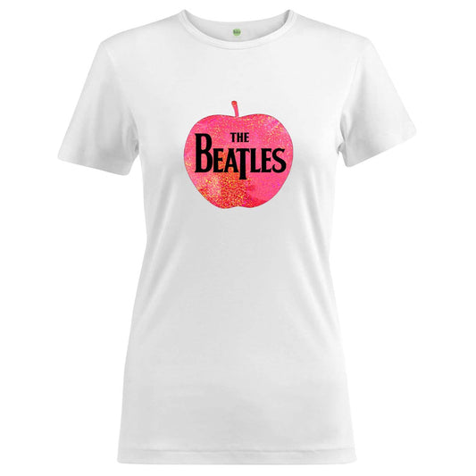 The Beatles Ladies Sparkle Gel T-Shirt - Zhivago Gifts