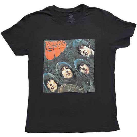 The Beatles Ladies T-Shirt Rubber Soul Album Cover - Zhivago Gifts