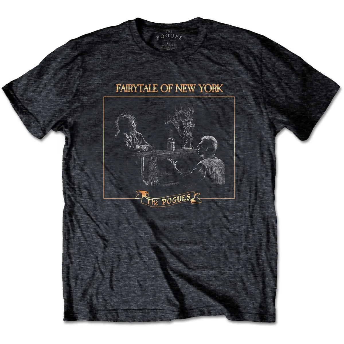 The Pogues T-Shirt Fairytale Piano - Zhivago Gifts